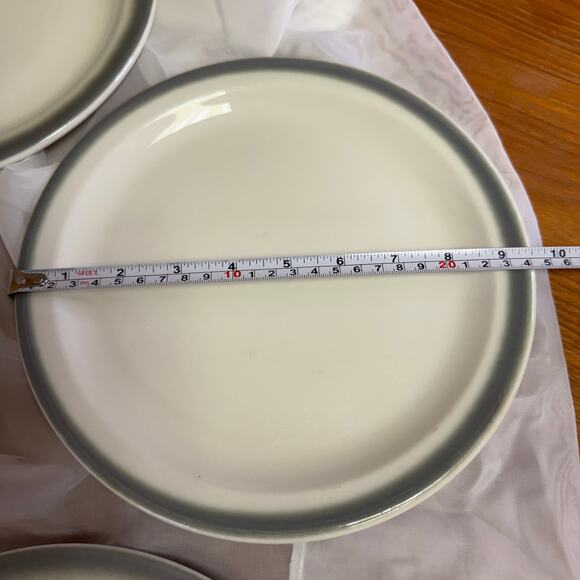 Restaurant Ware Plates West Liverpool by Sterling China Co Set of 4 - Picture 4 of 8